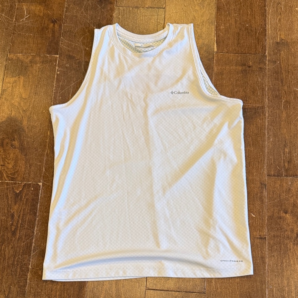 Columbia White Tank Top